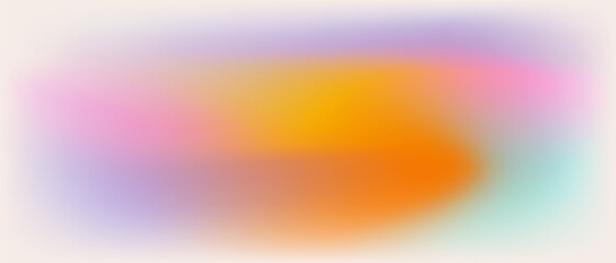 Gradient Backgrounds with Holographic Design. Creative Liquid Summer Patterns in Orange, Pink, Yellow, Violet, and Blue Colors for Advertising, Web, Social Media, Posters, Banners.