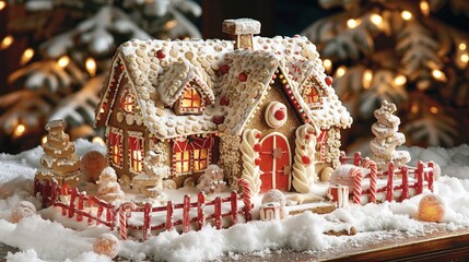 Gingerbread House Christmas Decoration