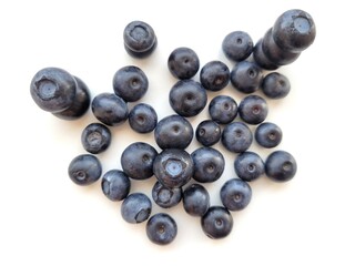 Pile of blueberries for yummy taste.