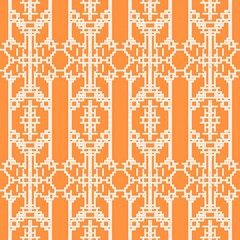 Fototapeta premium Seamless abstract background with stripe geometric