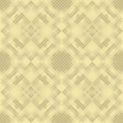 Fototapeta premium seamless pattern, abstract background of cream geometric