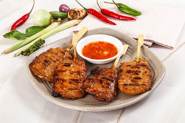 Thai Street foof pork satay