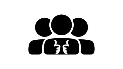 like sign,  black isolated silhouette