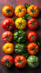Colorful Assorted Tomatoes