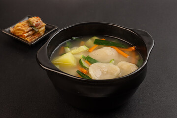 Sujebi is Korean Hand Pulled Noodle Soup.