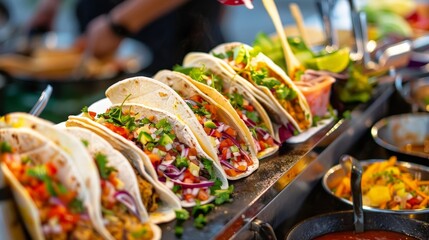 Paying homage to food traditions from around the world, from sushi to tacos to tagines.