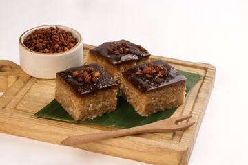 Biko is Filipino Sticky Rice Cake.