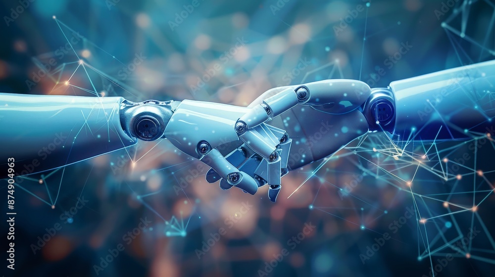 Poster promoting transparency and accountability in ai development and deployment is essential to building 