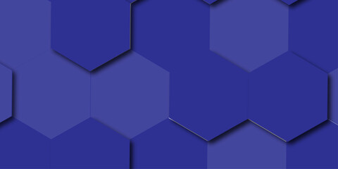 Dark Blue Background with Polygon design.

