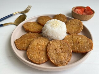 Indonesian traditional meal named 