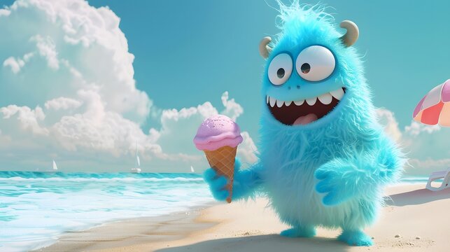 cute monster