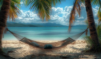 Fototapeta premium Hammock Paradise.