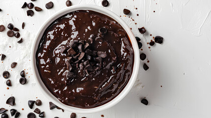 Delicious sticky rice porridge, Background
