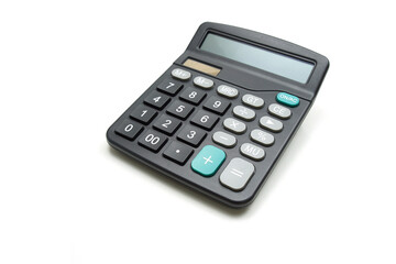 Calculator isolated on white background