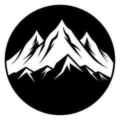  Snow capped peaks towering in the background