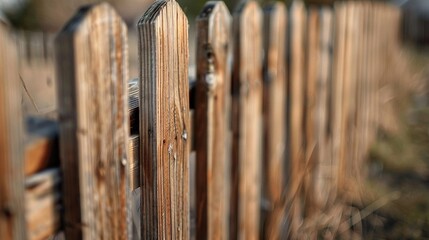 fance with beautifull texture and nature background