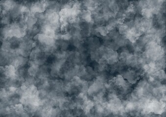 煙のようなちょっと怖い雲の背景 