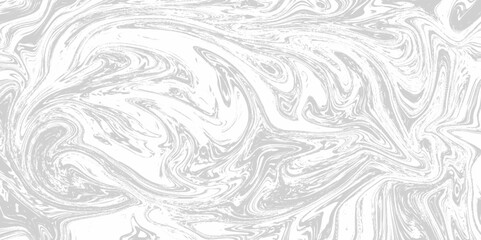 Abstract white, silver liquid marble surfaces background design. ink backdrop with wavy pattern. modern background design with luxury cloth or liquid wave or wavy folds of grunge silk texture.	
