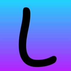 Alphabet for preschool children - letter L