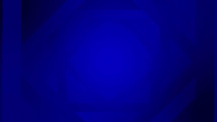 Blue color rotating multiple square shapes geometrical futuristic dark background