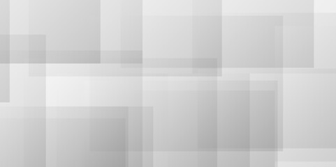 Fototapeta premium Abstract modern geometric Vector white square line triangle technology backdrop texture background. Abstract gradient space banner design with Geometric background concept.