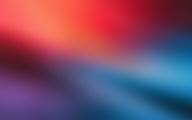Fototapeta premium Abstract Colored Gradient Background Blurred Grainy Defocused Template For Banner, Poster, Wallpaper, Backdrop, Presentation
