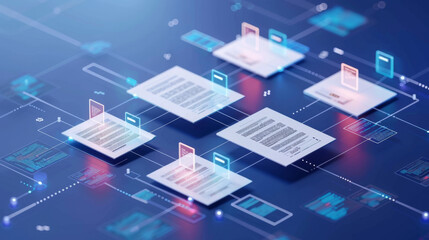 AI-powered document management technology for intelligent data organization.