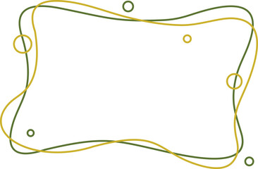 Abstrack Outline  Aesthetic vector element