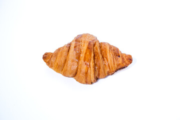 croissant pastry, isolated on white background. perfect for design element, packaging, or any commercial purposes.