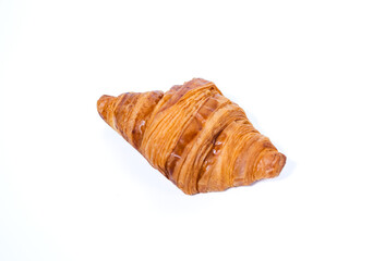 croissant pastry, isolated on white background. perfect for design element, packaging, or any commercial purposes.