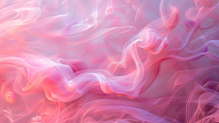 Fototapeta premium A pink and purple smokey background with a pink and purple flame