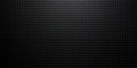 Obraz premium Black carbon fiber surface with shiny metallic highlights