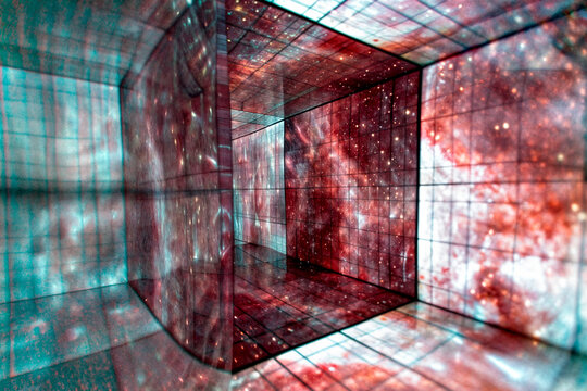 The cosmic universe in the form of a geometric model