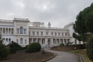 Livadia Palace is a museum. Yalta, Crimea, Russia. 22.02.2024