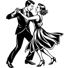 dancing couple dancing