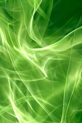Obraz premium Abstract background, organic, flowing, vibrant green background