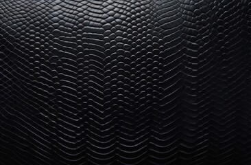 Abstract black background with black snake texture
