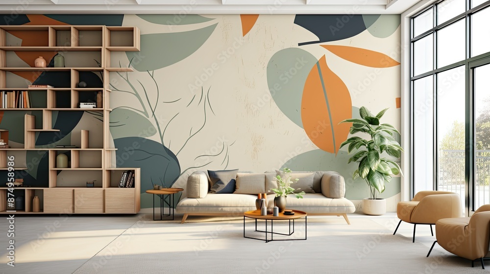 Canvas Prints modern living room