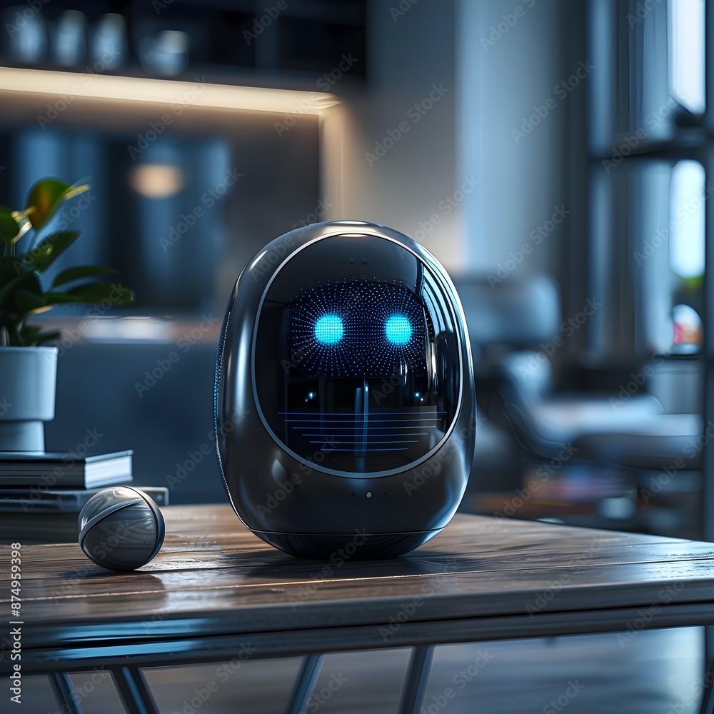 Poster ai driven personal assistant streamlining daily tasks through voice commands and advanced communicat