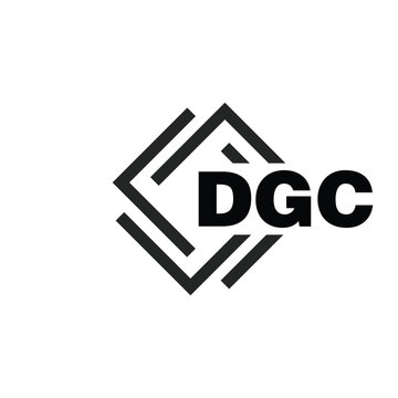 DGC letter logo design on white background. DGC logo. DGC creative initials letter Monogram logo icon concept. DGC letter design