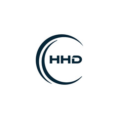 HHD logo. H H D design. White HHD letter. HHD, H H D letter logo design. H H D letter logo design in GOLD, GOLDEN LOGO, THREE, style. letter logo set in one artboard. H H D letter logo vector design.
