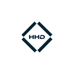 HHD logo. H H D design. White HHD letter. HHD, H H D letter logo design. H H D letter logo design in GOLD, GOLDEN LOGO, THREE, style. letter logo set in one artboard. H H D letter logo vector design.