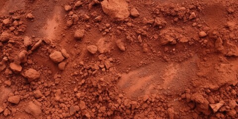 Fototapeta premium Close-up of Red Soil