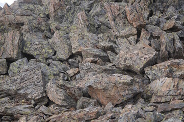 A bunch of rocks. The background image.