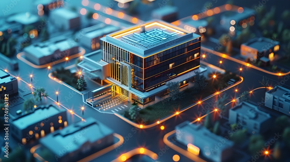 Poster automated smart building with intelligent energy management system for efficient resource optimizati