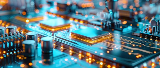 Obraz premium Impressive Industrial Facility Producing Displays with Precision and Efficiency