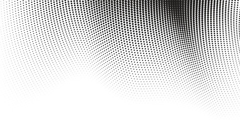 Background with monochrome dotted texture. Polka dot pattern template vector dots pattern