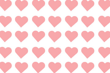 cute love pattern in color box. background pattern pink