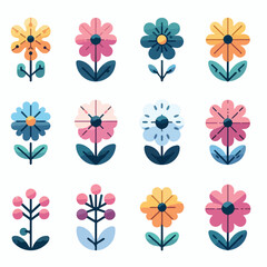 Obraz premium Awesome Vector Flowers Design Art 
