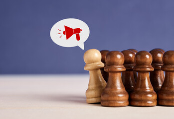 Expressing unrest, disagreement, opposition and protest.